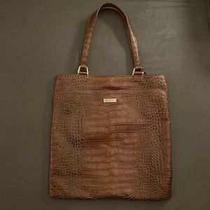 Cole Haan Brown Leather Tote Bag Purse